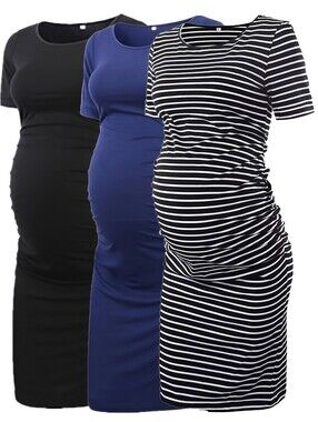 Nom Bodycon Maternity Dress